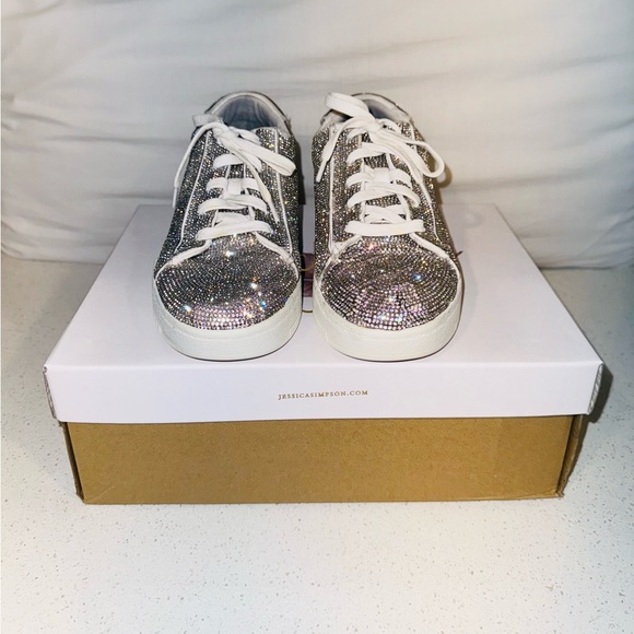 Jessica Simpson Rhinestone Sneakers - Picture 5 of 13